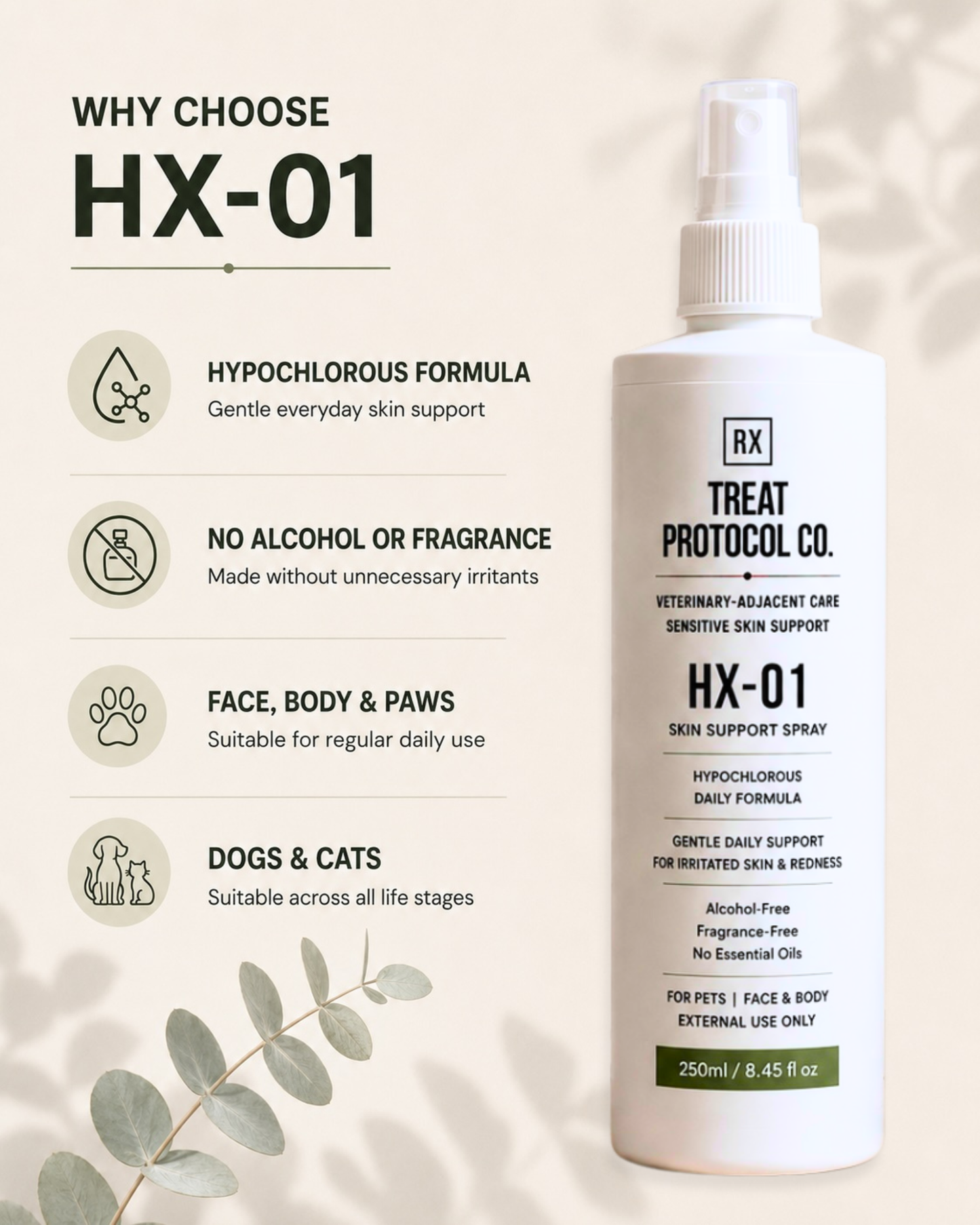 HX-01 Skin Support Mist