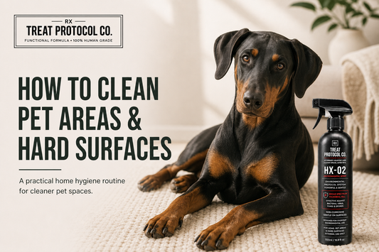 How to Clean Pet Areas and Hard Surfaces: A Practical Home Hygiene Routine