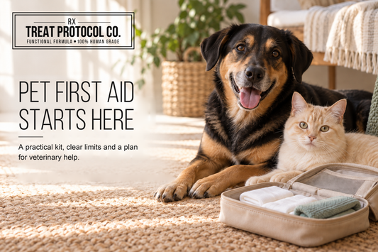 Your Dog and Cat First-Aid Kit: What to Keep—and What to Leave Out