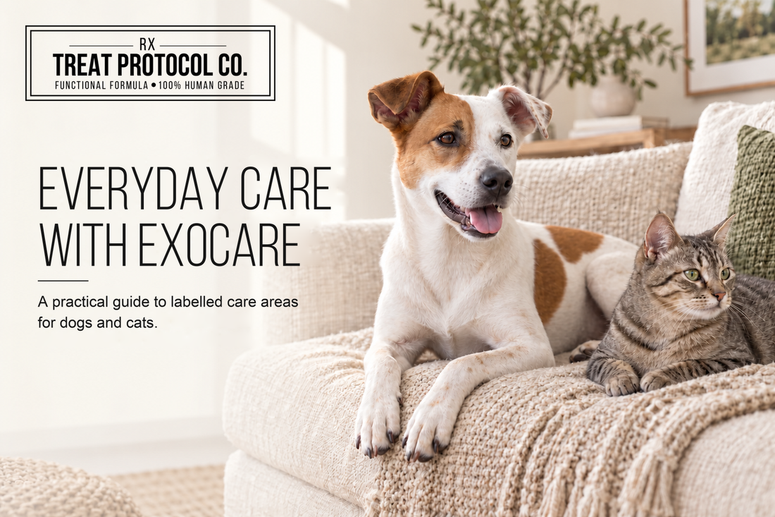 How to Use EXOCARE for Dogs and Cats: Mouth, Skin, Paws and Outer Ear Care