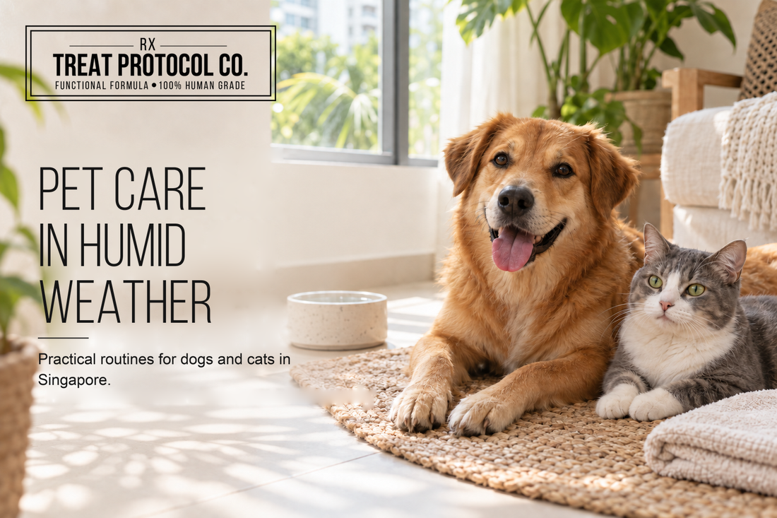 Pet Care in Singapore’s Humid Climate: Skin, Home Hygiene and Treat Storage