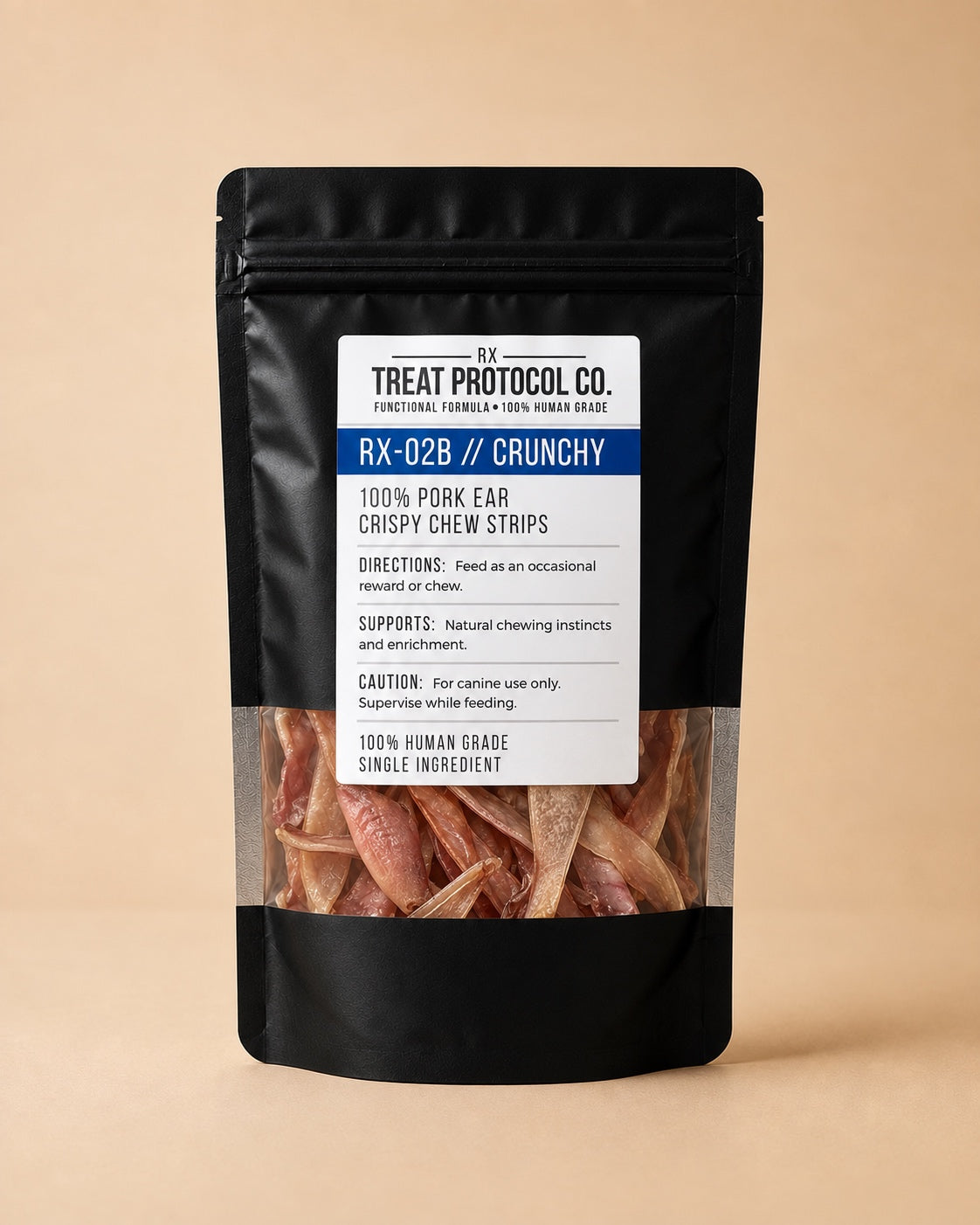 RX-02B Crunchy Chew – 100% Pork Ear