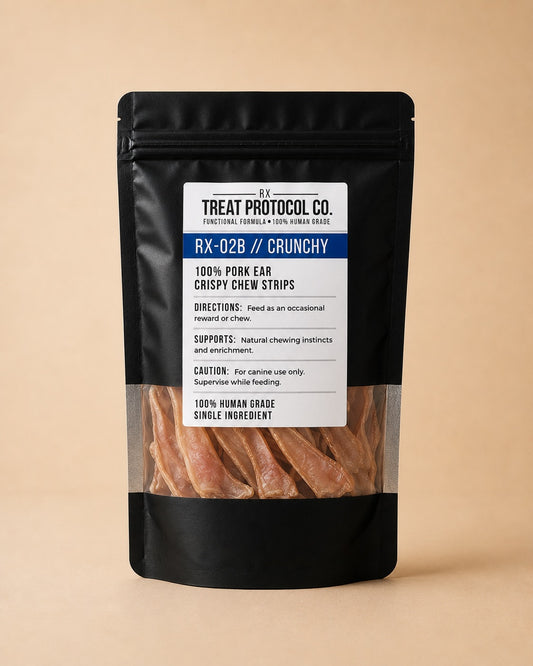 RX-02B Crunchy Chew – 100% Pork Ear