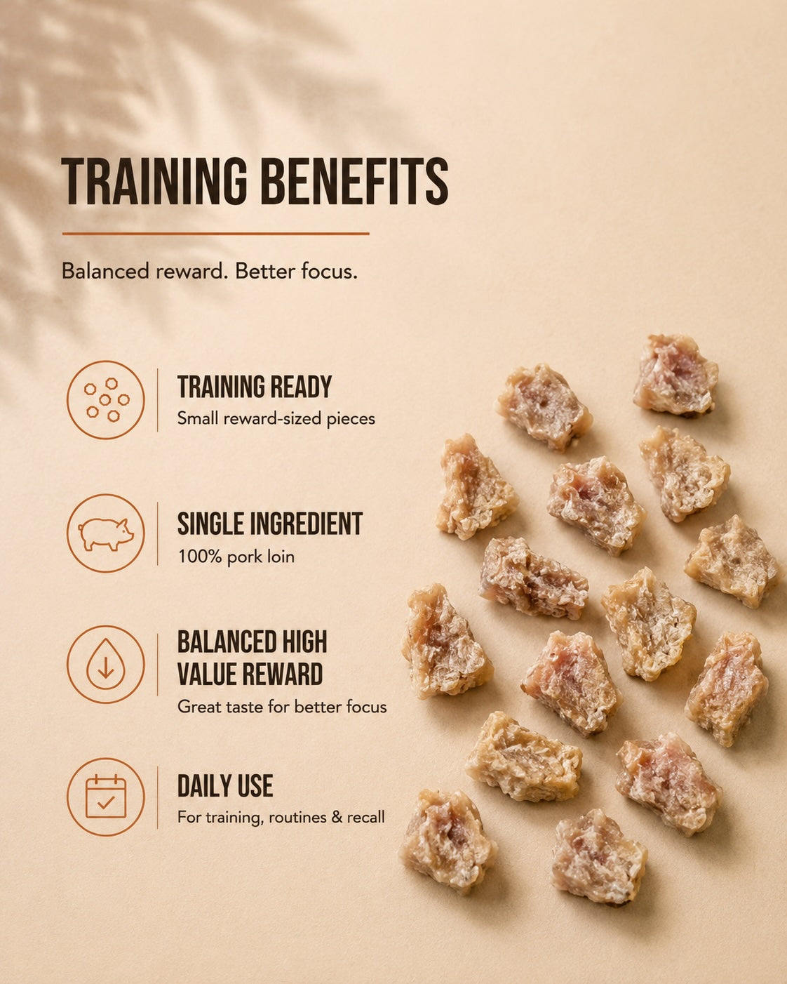 RX-01C Training Reward – 100% Pork Loin